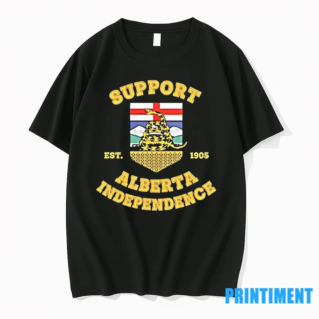 Support Alberta Independence Est 1905 Sweater - Adult & Kids T-Shirts, Sweatshirts & Hoodies apparel design preview 1