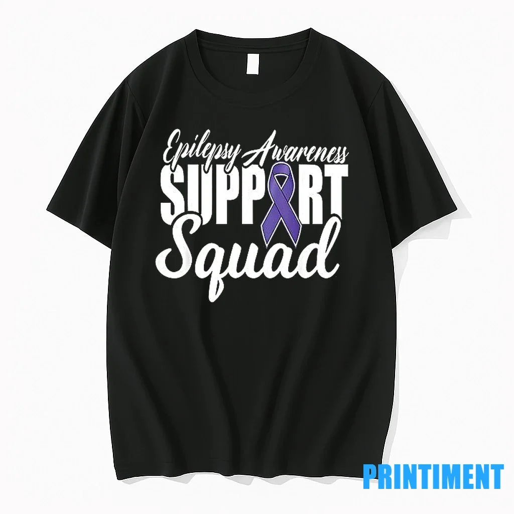 Support Squad Epilepsy Awareness Sweater - Adult & Kids T-Shirts, Sweatshirts & Hoodies apparel design preview 1