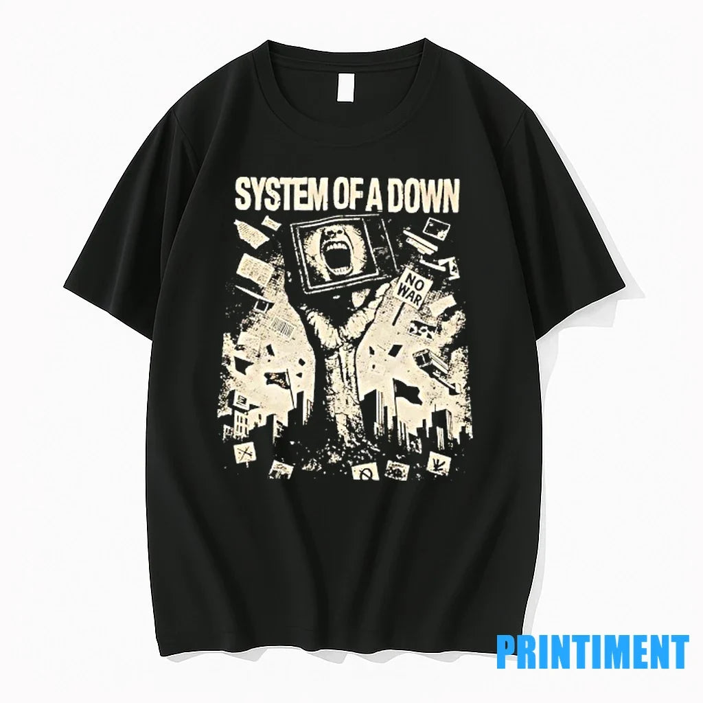 System Of A Down No War Vintage Sweater - Adult & Kids T-Shirts, Sweatshirts & Hoodies apparel design preview 1