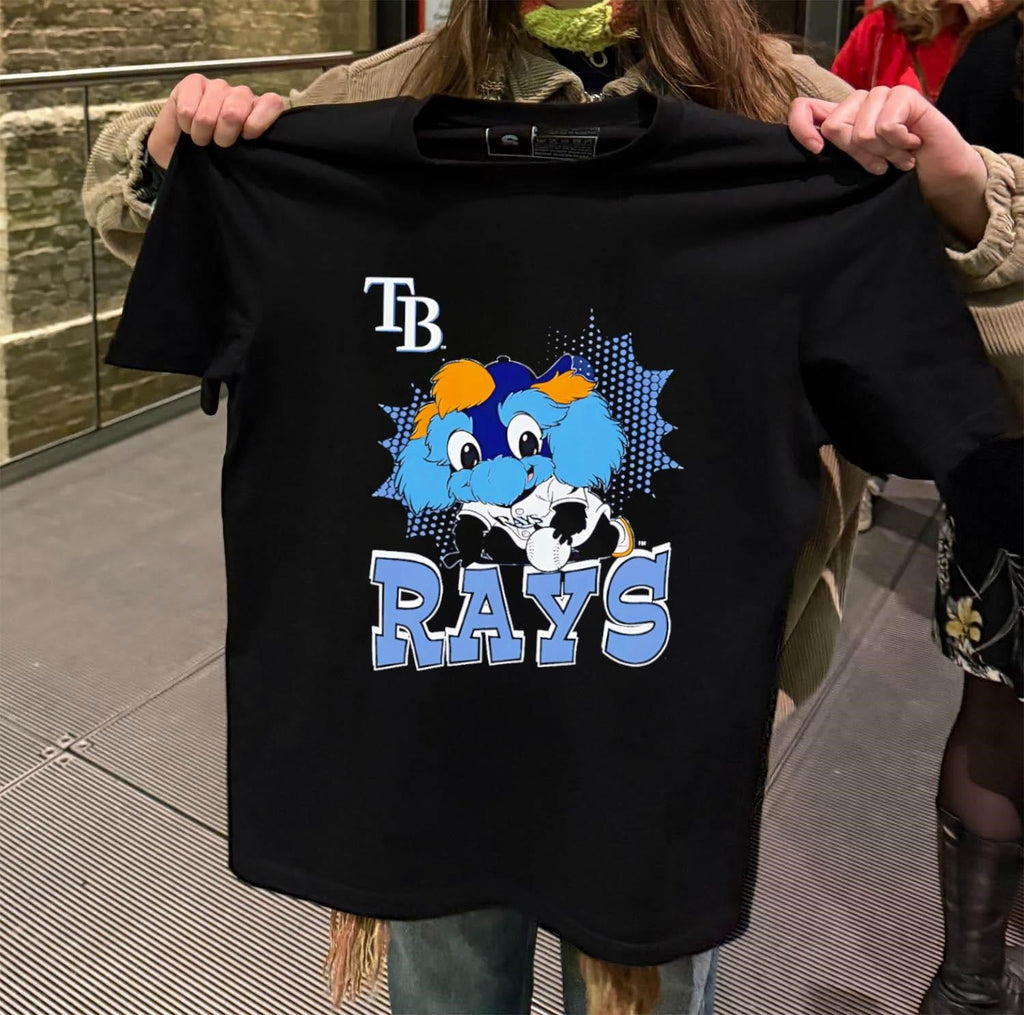 TB Rays Raymond Mascot Baseball - Adult & Kids T-Shirts, Sweatshirts & Hoodies apparel design preview 2