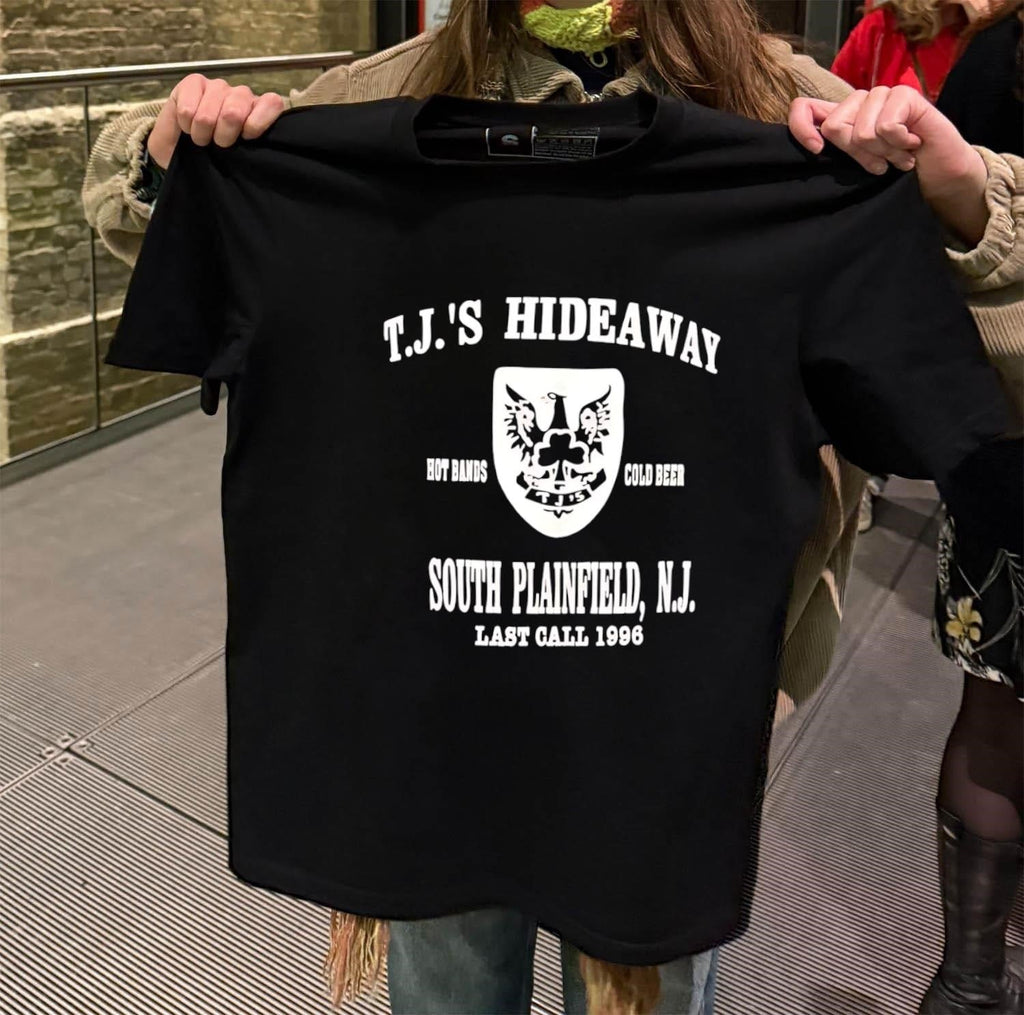 TJ's Hideaway South Plainfield N.J. Last Call 1996 - Adult & Kids T-Shirts, Sweatshirts & Hoodies apparel design preview 2