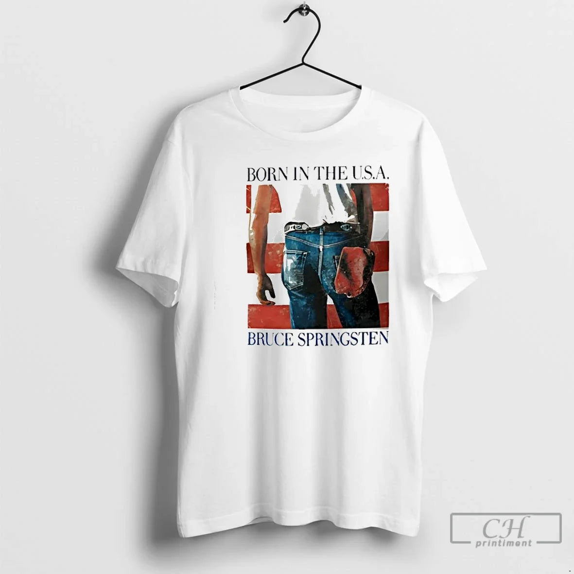 Taylor Born In The Usa Bruce Springsteen - Adult & Kids T-Shirts, Sweatshirts & Hoodies apparel design preview 1