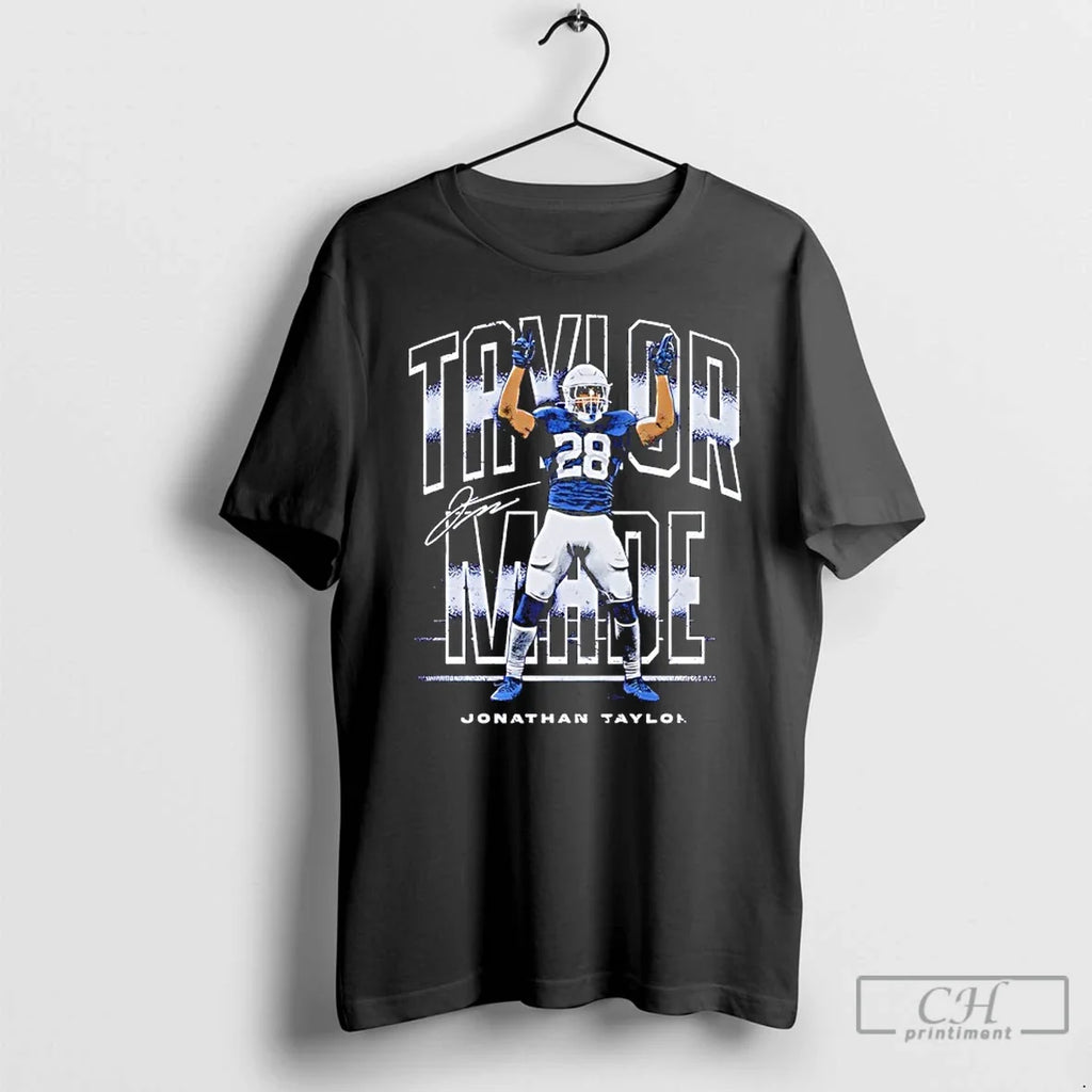 Taylor Made Jonathan Indianapolis Colts Signature - Adult & Kids T-Shirts, Sweatshirts & Hoodies apparel design preview 1