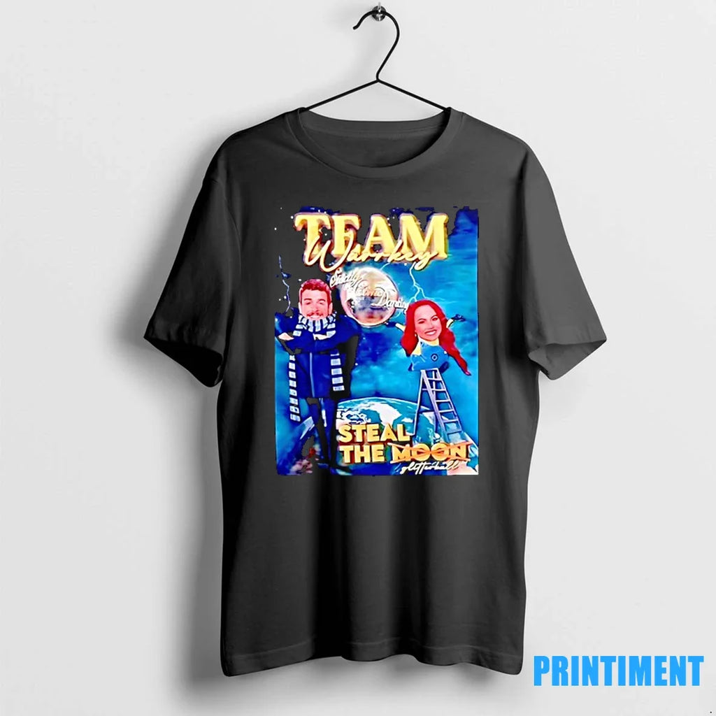 Team Jarrkey Steal The Moon Glitterball Sweater - Adult & Kids T-Shirts, Sweatshirts & Hoodies apparel design preview 1