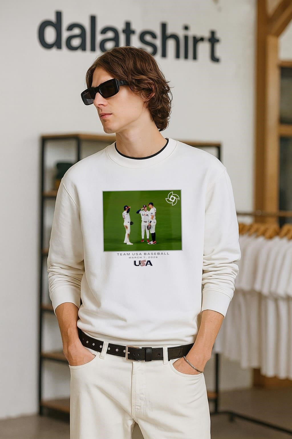 Team USA Baseball 2026 World Classic Moment - Adult & Kids T-Shirts, Sweatshirts & Hoodies apparel design preview 2
