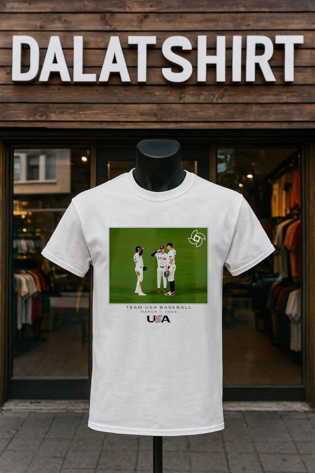 Team USA Baseball 2026 World Classic Moment - Adult & Kids T-Shirts, Sweatshirts & Hoodies apparel design preview 1