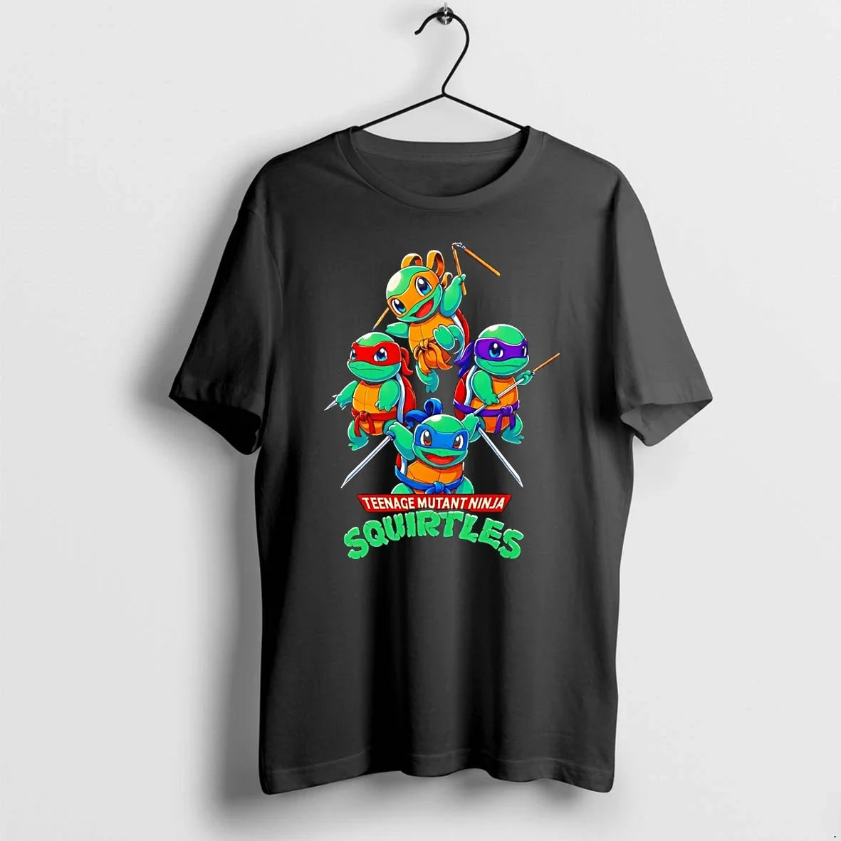 Teenage Mutant Ninja Squirtles Sweater - Adult & Kids T-Shirts, Sweatshirts & Hoodies apparel design preview 1