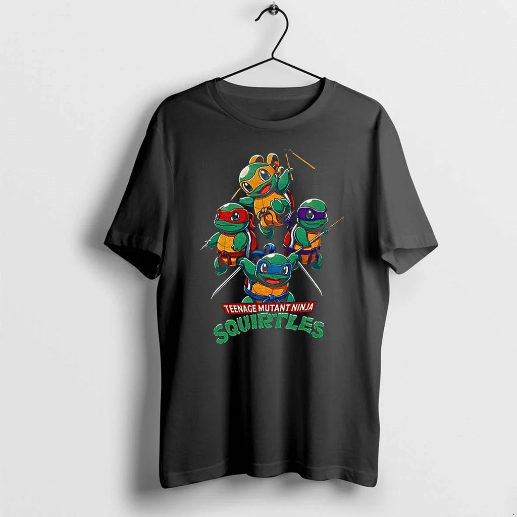 Teenage Mutant Ninja Squirtles Cartoon Sweater - Adult & Kids T-Shirts, Sweatshirts & Hoodies apparel design preview 1