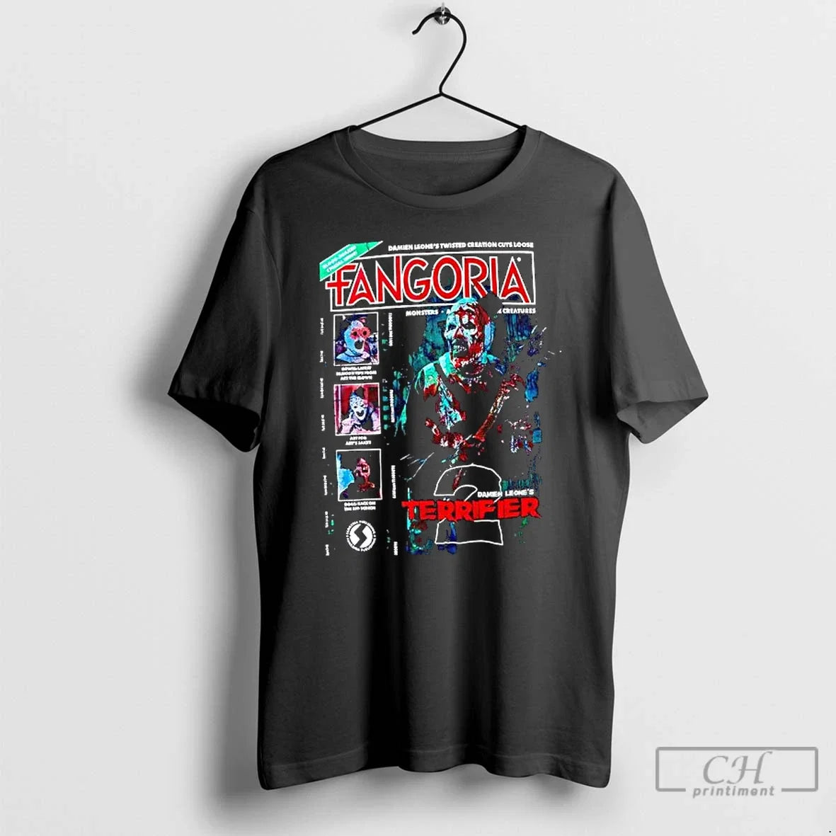 Terrifier 2 Franchise Damien Leones Twisted Creation - Adult & Kids T-Shirts, Sweatshirts & Hoodies apparel design preview 1