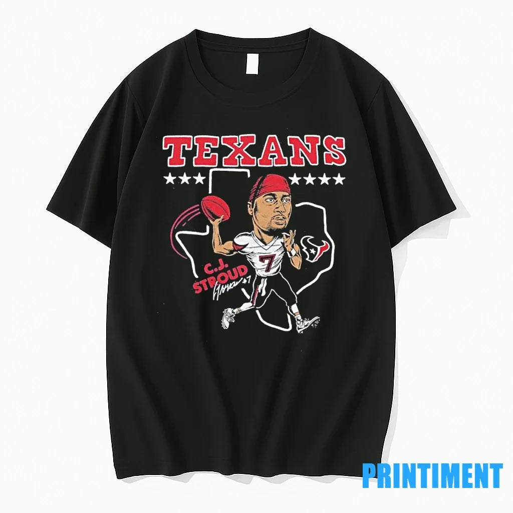 Texans Cj Stroud Signature Sweater - Adult & Kids T-Shirts, Sweatshirts & Hoodies apparel design preview 1