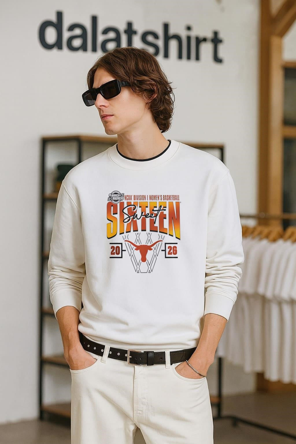 Texas Longhorns 2026 NCAA Women's Basketball - Adult & Kids T-Shirts, Sweatshirts & Hoodies apparel design preview 2