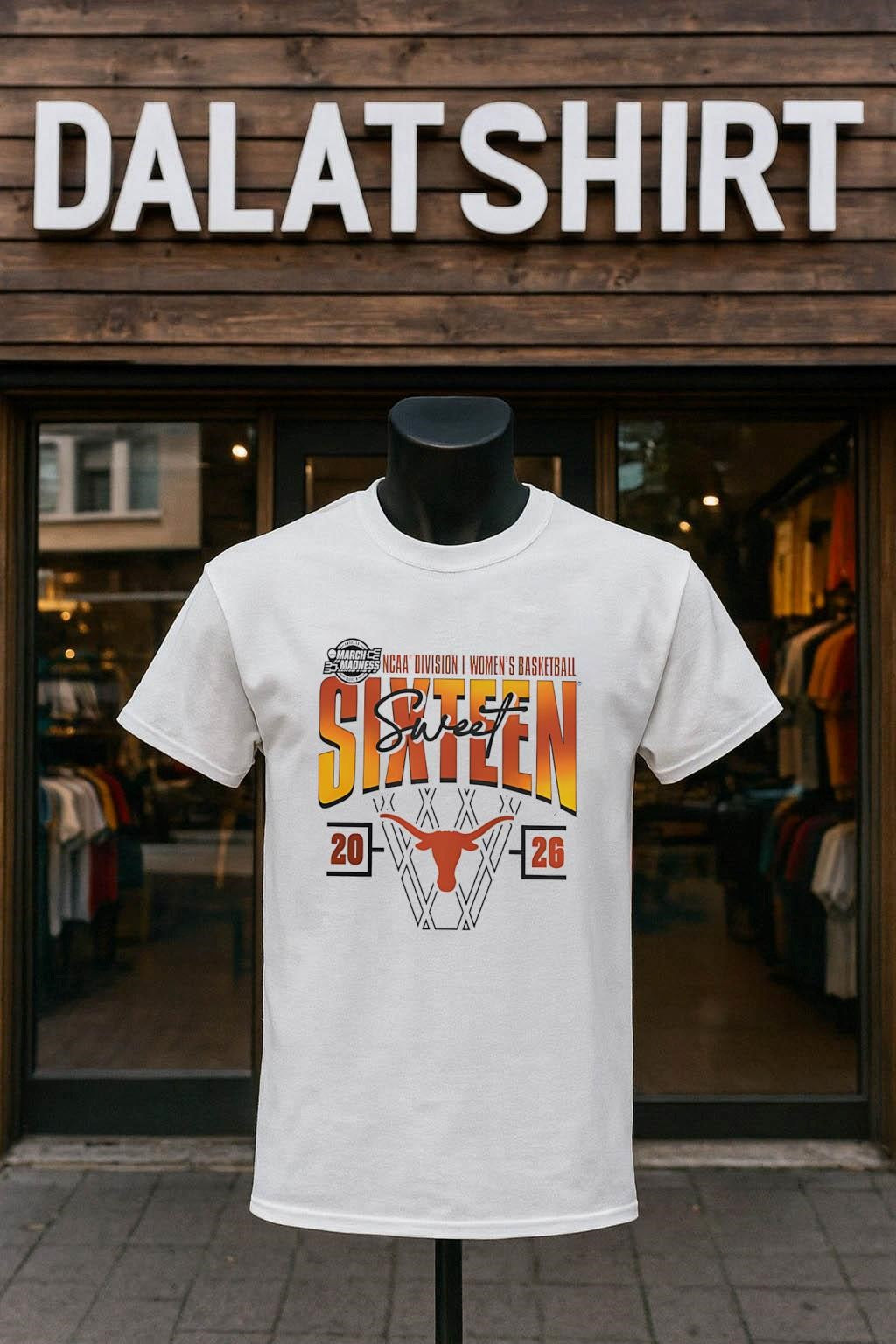 Texas Longhorns 2026 NCAA Women's Basketball - Adult & Kids T-Shirts, Sweatshirts & Hoodies apparel design preview 1