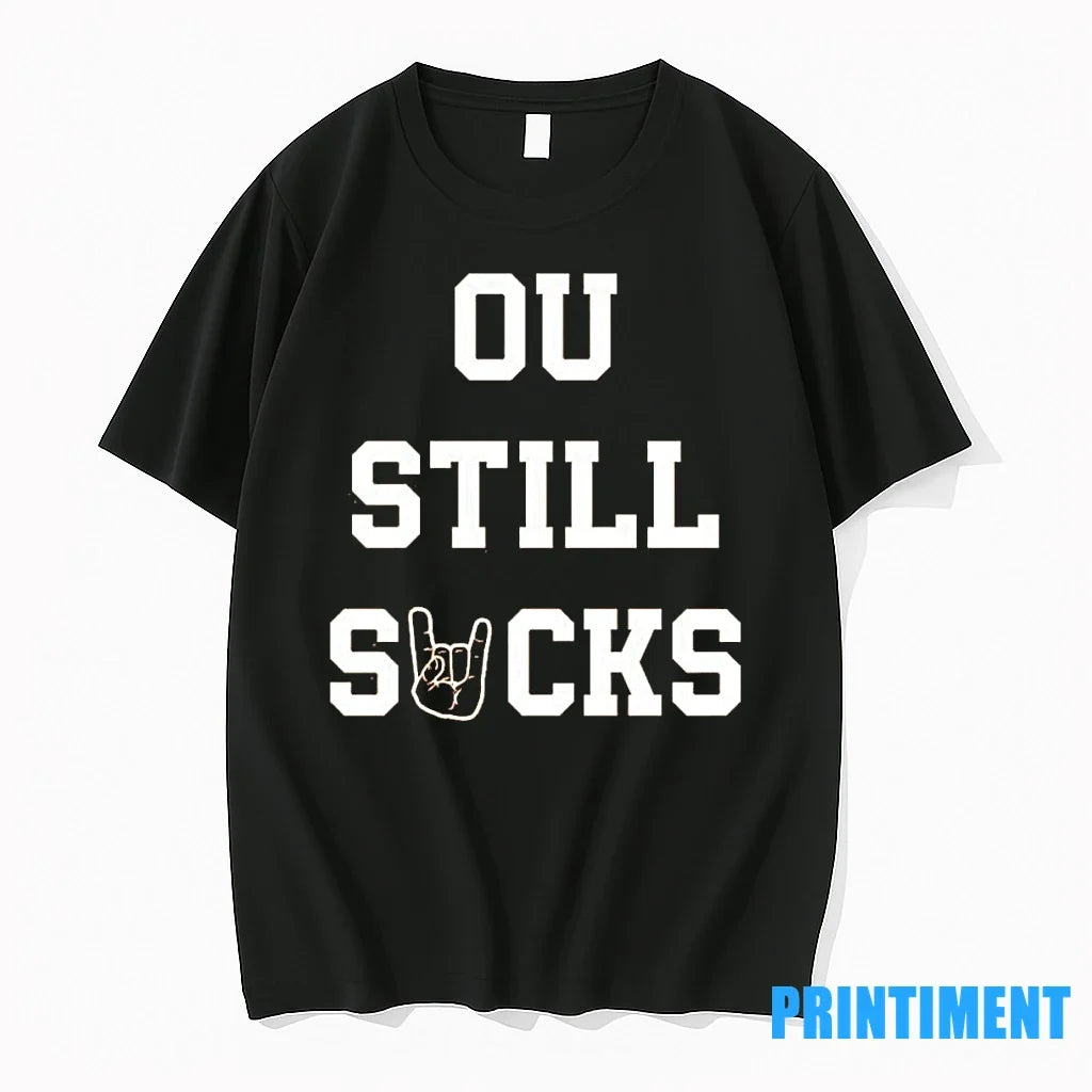 Texas Longhorns Ou Still Sucks Rivalry Sweater - Adult & Kids T-Shirts, Sweatshirts & Hoodies apparel design preview 1