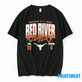 Texas Longhorns Vs Oklahoma Sooners 2025 Score - Adult & Kids T-Shirts, Sweatshirts & Hoodies apparel design preview 1