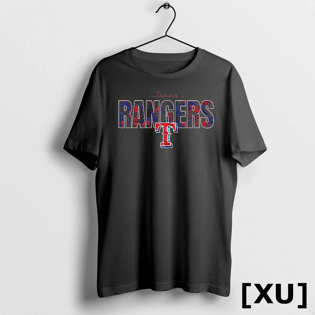 Texas Rangers Skulls Floral Graphic Baseball Sweater - Adult & Kids T-Shirts, Sweatshirts & Hoodies apparel design preview 1