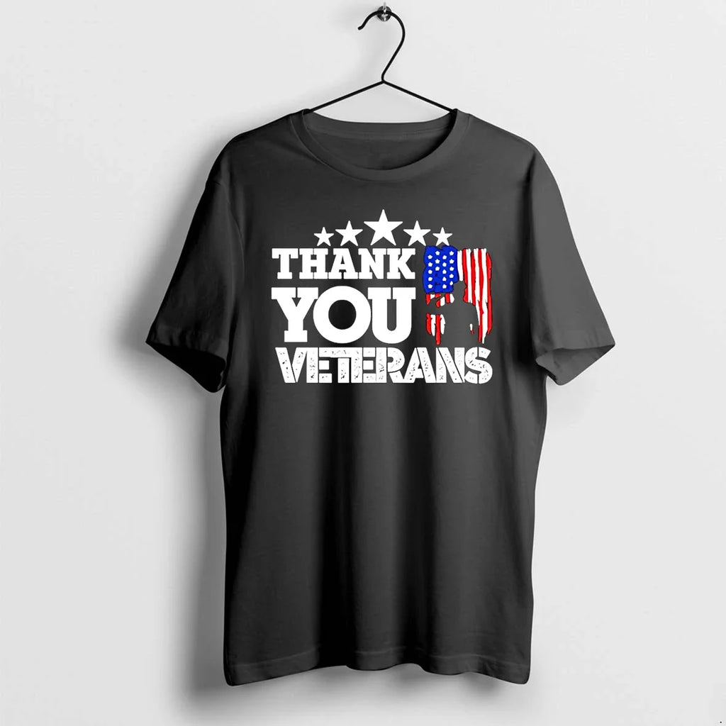 Thank You Veterans 2025 Usa Flag Sweater - Adult & Kids T-Shirts, Sweatshirts & Hoodies apparel design preview 1