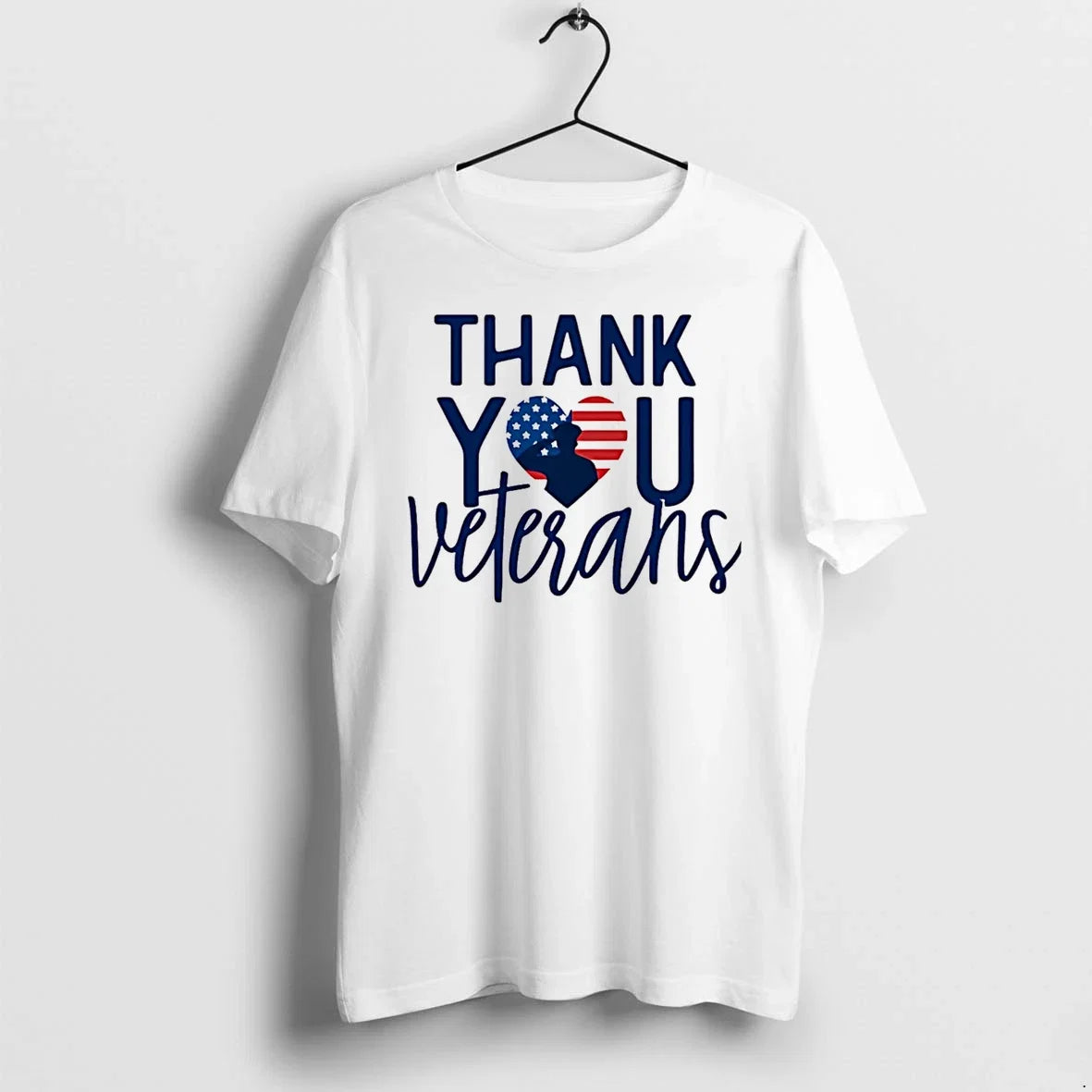 Thank You Veterans Heart Sweater - Adult & Kids T-Shirts, Sweatshirts & Hoodies apparel design preview 1