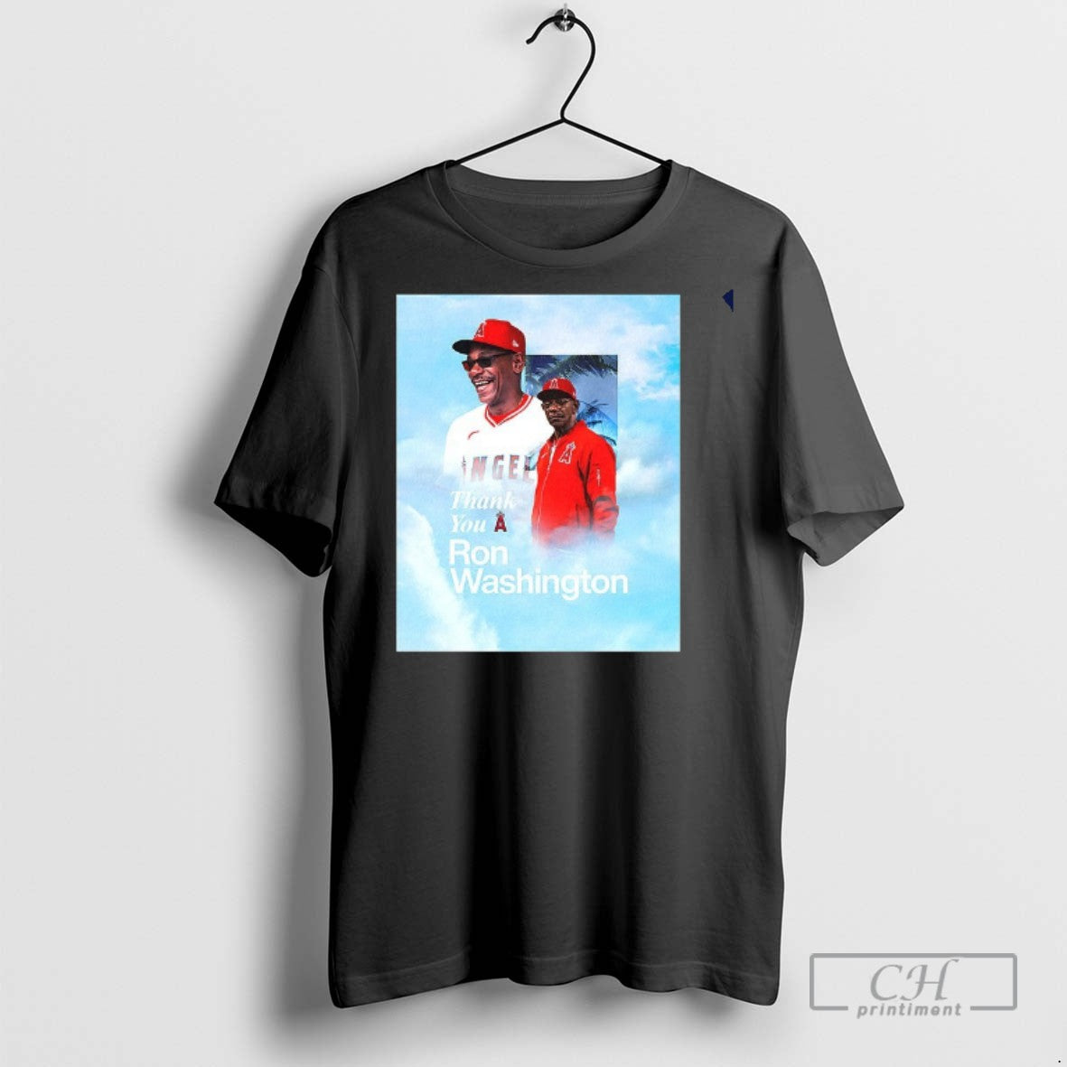 Thank You Ron Washington Los Angeles Angels - Adult & Kids T-Shirts, Sweatshirts & Hoodies apparel design preview 1
