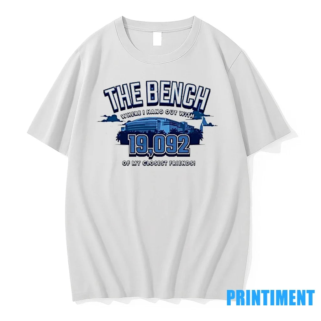 The Bench Where I Hang Out With 19092 Of My Closest - Adult & Kids T-Shirts, Sweatshirts & Hoodies apparel design preview 1