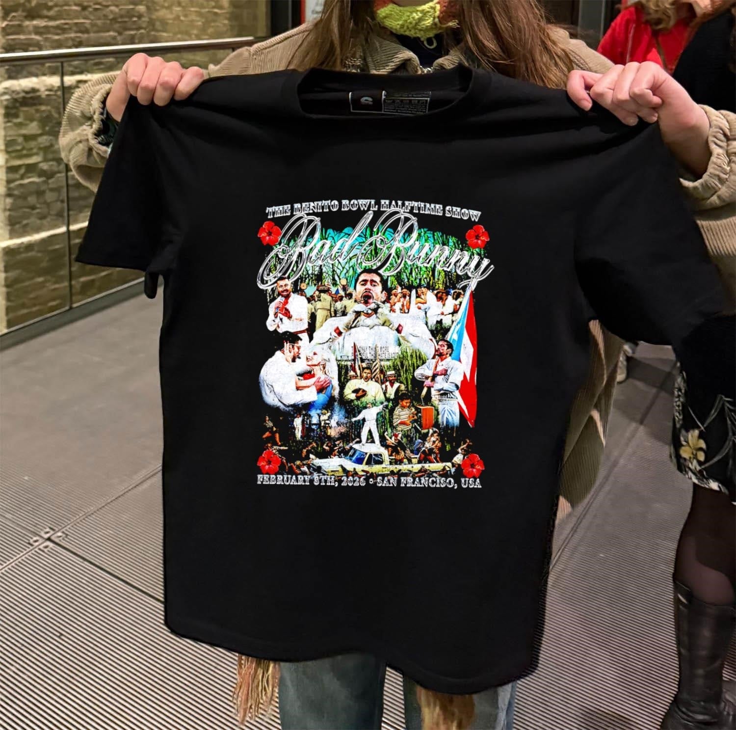 The Benito Bowl Halftime Show Bad Bunny San Francisco - Adult & Kids T-Shirts, Sweatshirts & Hoodies apparel design preview 2