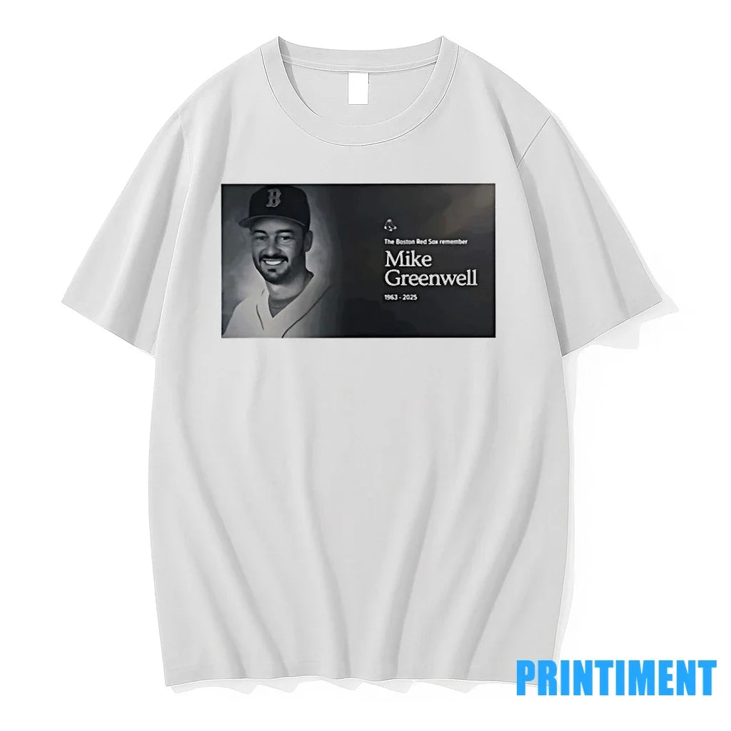 The Boston Red Sox Remember Mike Greenwell 1963 2025 - Adult & Kids T-Shirts, Sweatshirts & Hoodies apparel design preview 1