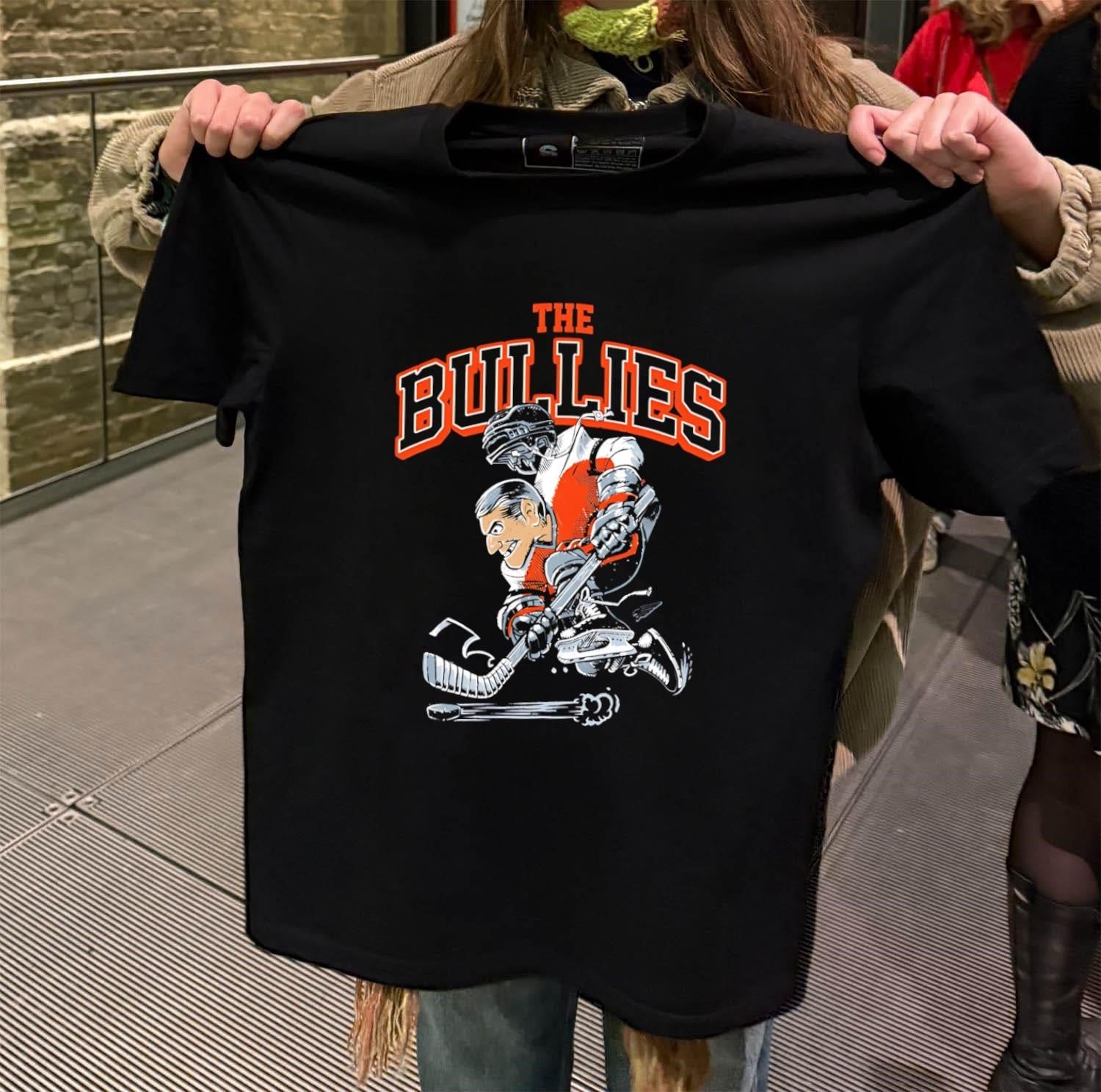 The Bullies Philadelphia Flyers Hockey Bobby Clarke - Adult & Kids T-Shirts, Sweatshirts & Hoodies apparel design preview 2