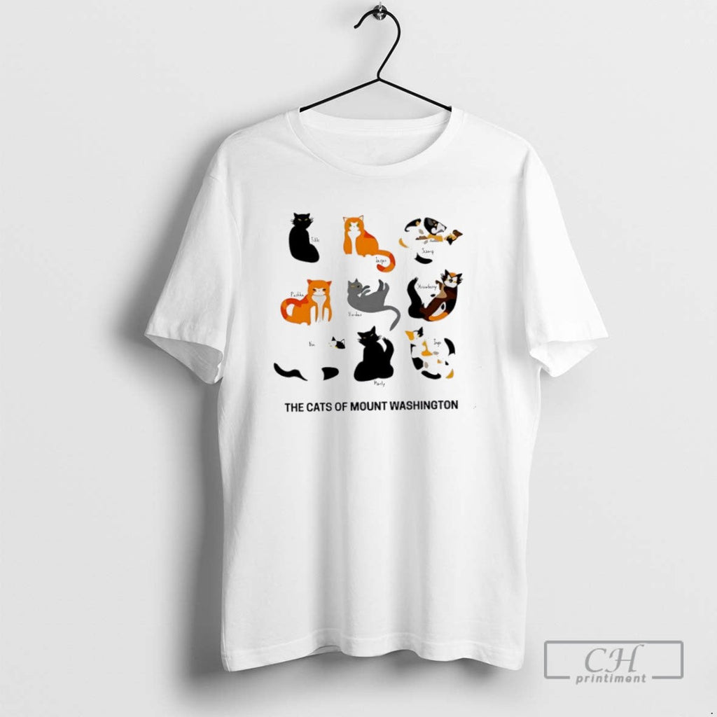 The Cats Of Mount Washington - Adult & Kids T-Shirts, Sweatshirts & Hoodies apparel design preview 1