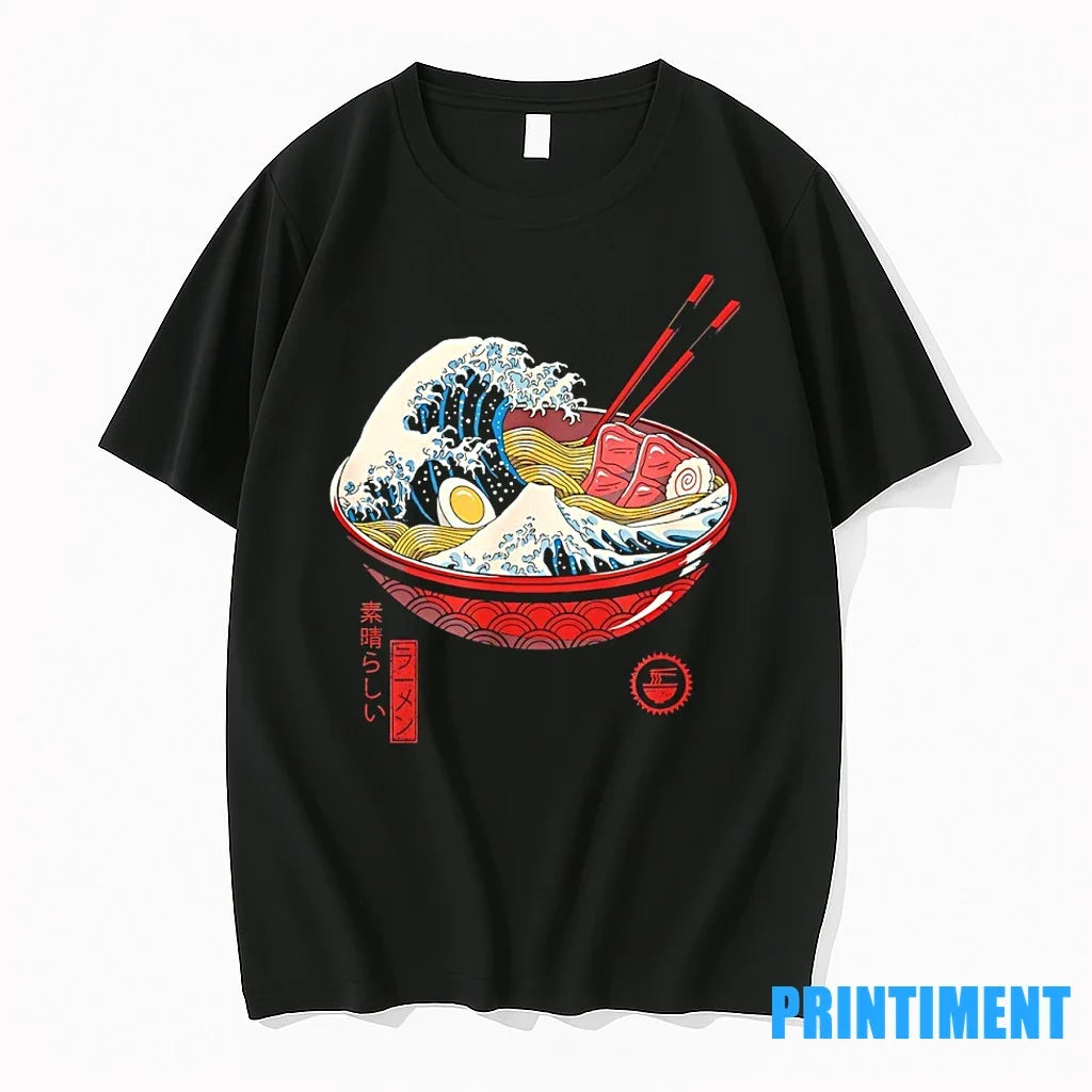The Great Wave Off Kanagawa Ramen Sweater - Adult & Kids T-Shirts, Sweatshirts & Hoodies apparel design preview 1