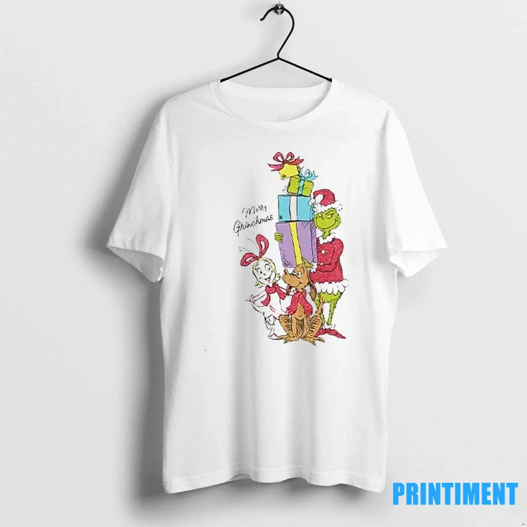 The Grinch Merry Grinchmas Cartoon Sweater - Adult & Kids T-Shirts, Sweatshirts & Hoodies apparel design preview 1
