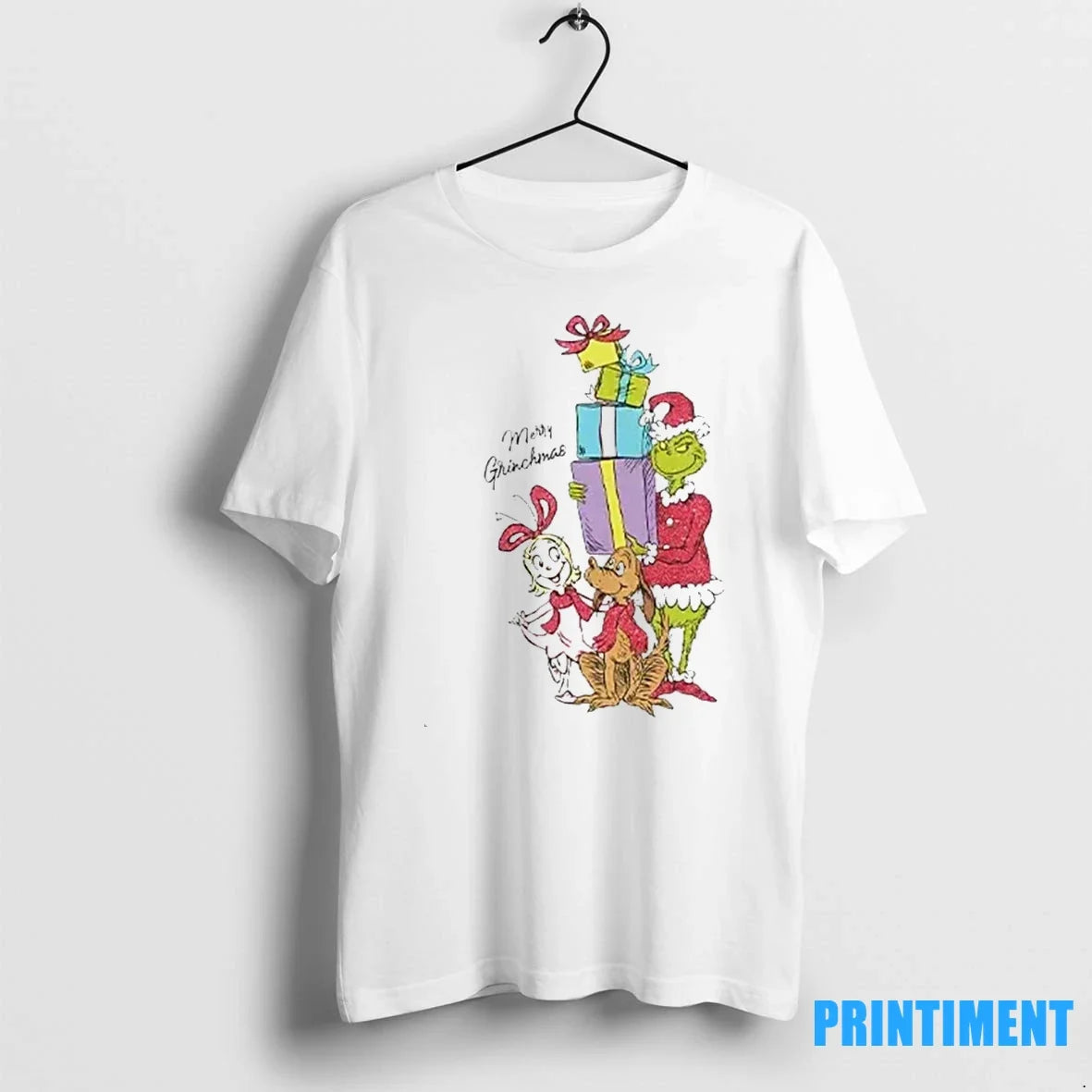 The Grinch Merry Grinchmas Cartoon Sweater - Adult & Kids T-Shirts, Sweatshirts & Hoodies apparel design preview 1