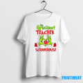 The Grinchiest Teacher Schoolhouse Christmas Sweater - Adult & Kids T-Shirts, Sweatshirts & Hoodies apparel design preview 1