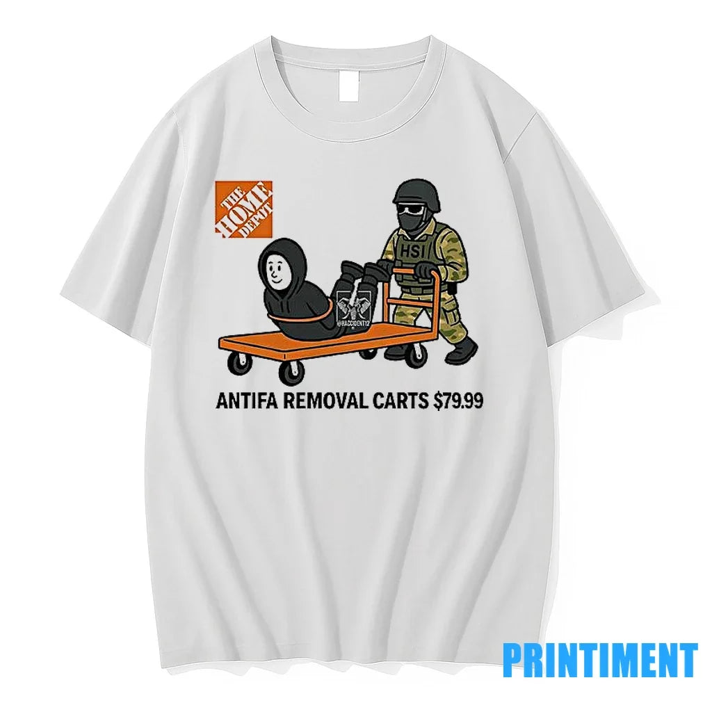 The Home Depot Antifa Removal Carts 7999 Sweater - Adult & Kids T-Shirts, Sweatshirts & Hoodies apparel design preview 1