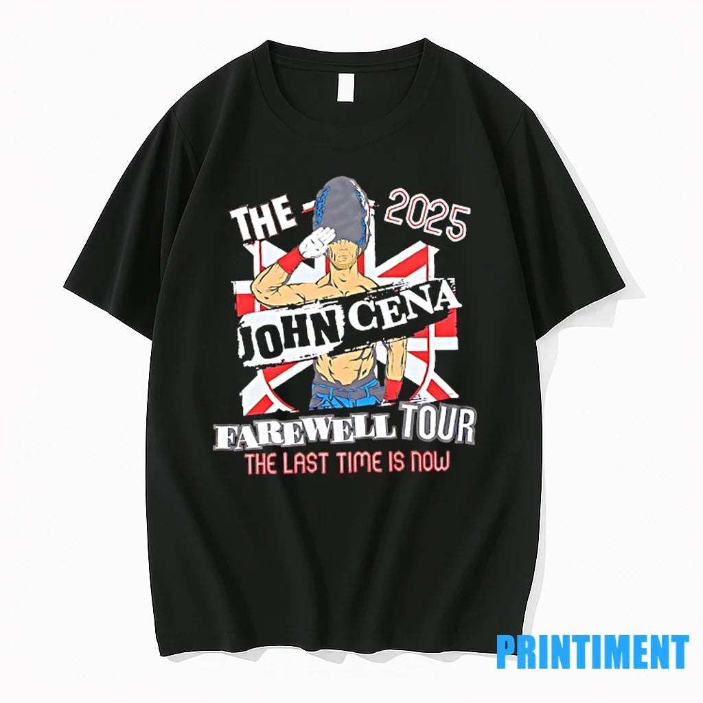 The John Cena Farewell Tour 2025 Last Time Is Now - Adult & Kids T-Shirts, Sweatshirts & Hoodies apparel design preview 1