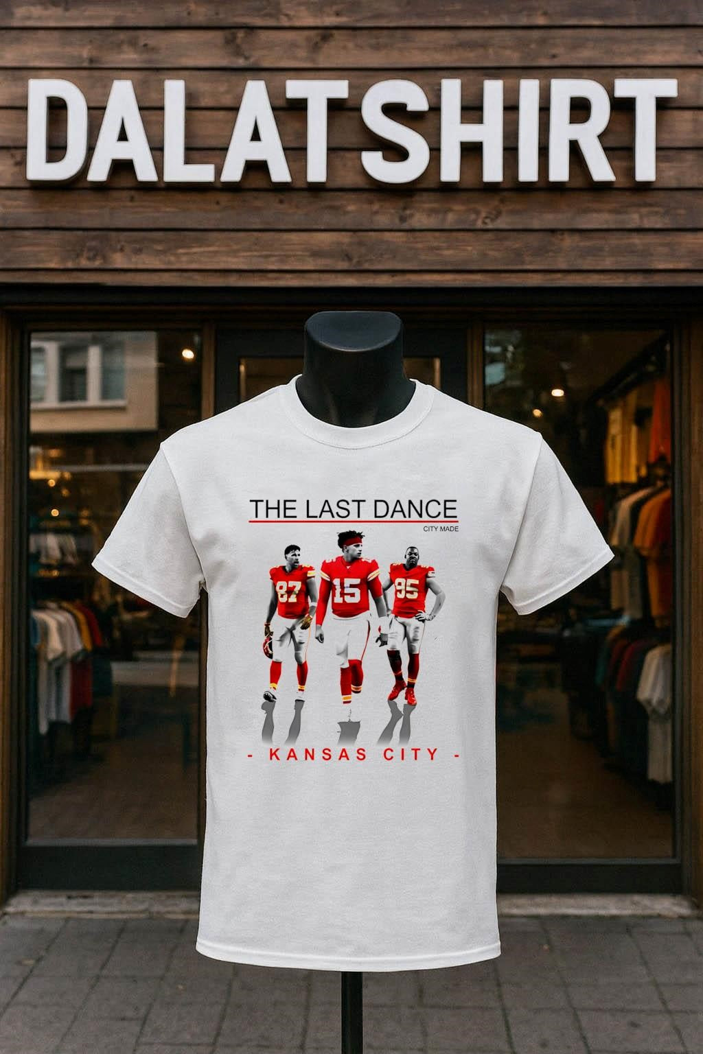 The Last Dance City Made Kansas Football Players - Adult & Kids T-Shirts, Sweatshirts & Hoodies apparel design preview 1