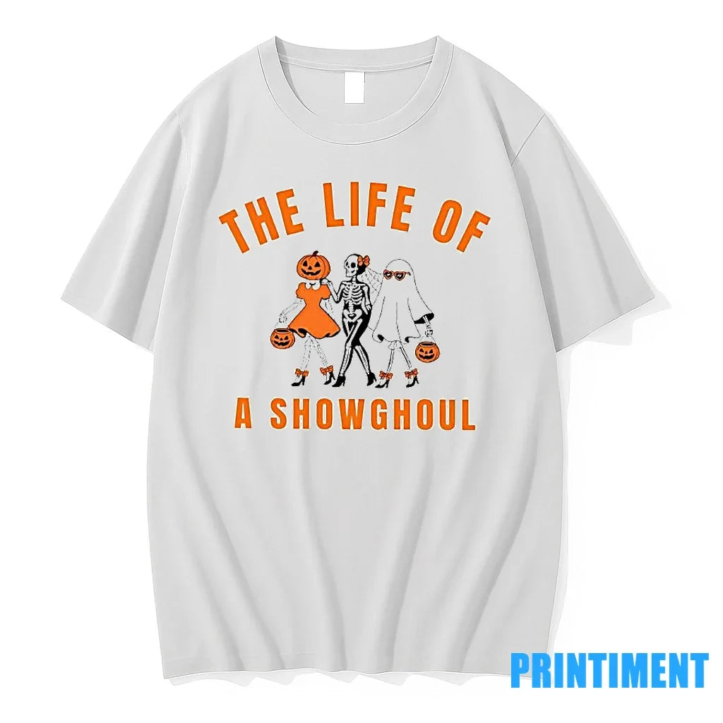 The Life Of A Showghoul Halloween Sweater - Adult & Kids T-Shirts, Sweatshirts & Hoodies apparel design preview 1