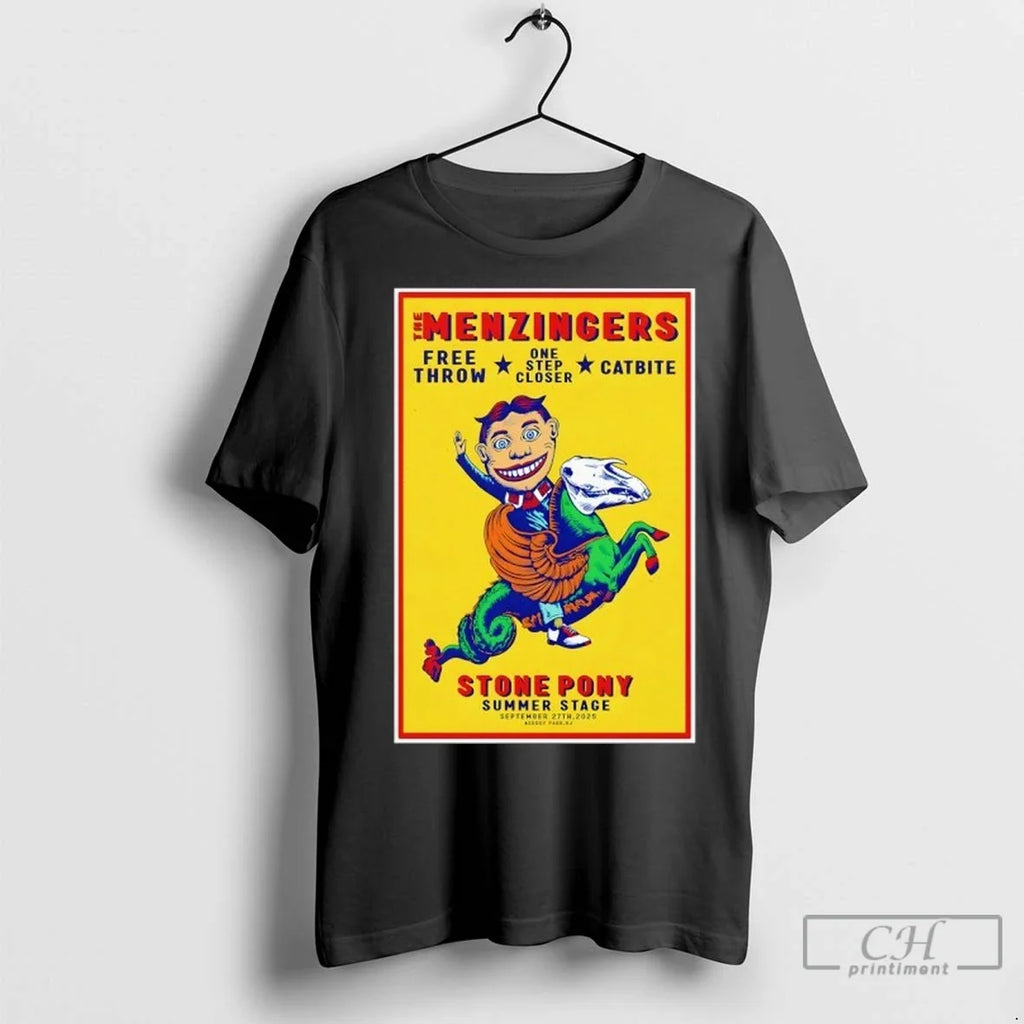 The Menzingers Sept 27 2025 Stone Pony Asbury Park Nj - Adult & Kids T-Shirts, Sweatshirts & Hoodies apparel design preview 1