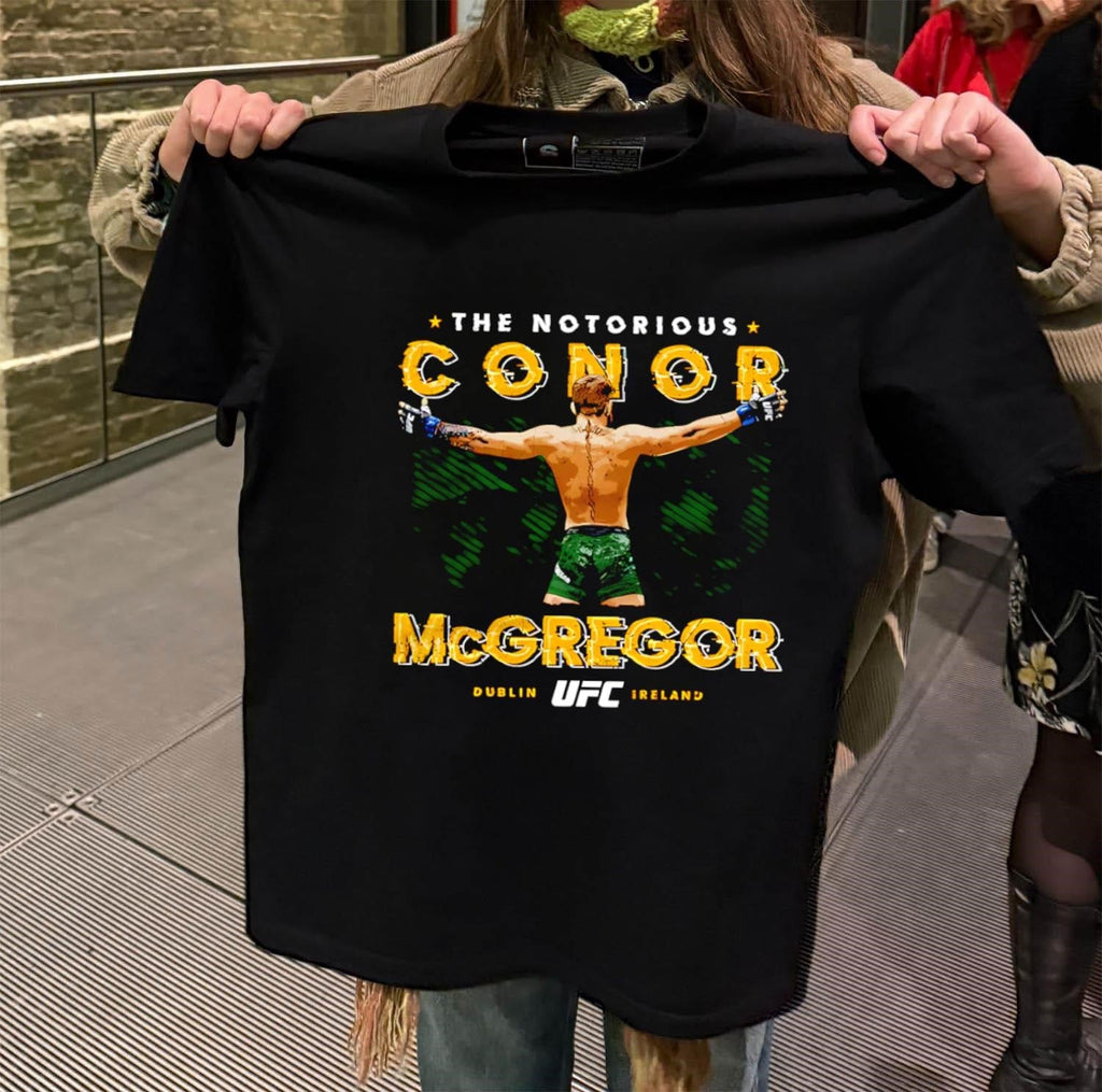 The Notorious Conor McGregor UFC Dublin Ireland - Adult & Kids T-Shirts, Sweatshirts & Hoodies apparel design preview 2