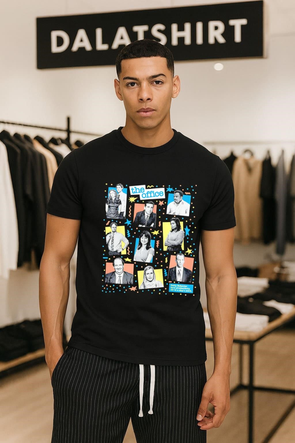 The Office Petty Behavior Zero Productivity All In A - Adult & Kids T-Shirts, Sweatshirts & Hoodies apparel design preview 1
