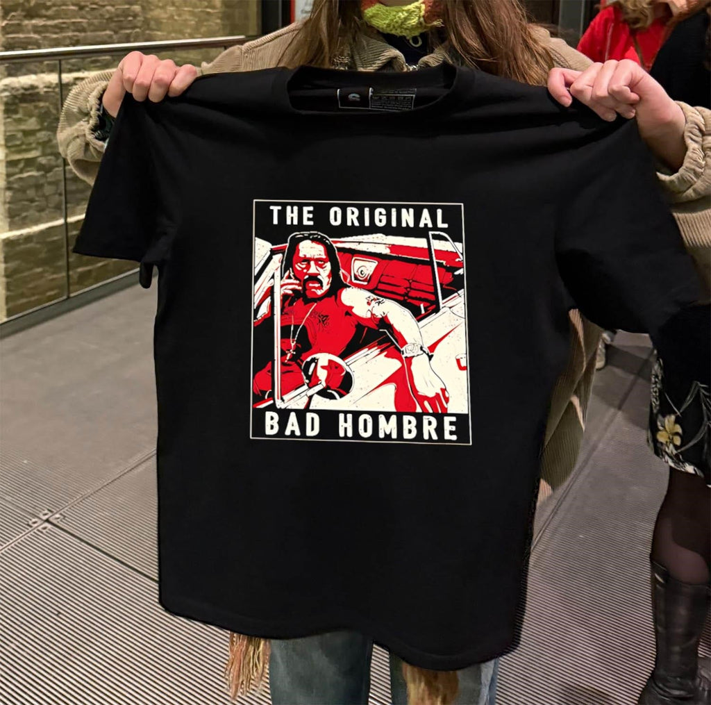 The Original Bad Hombre Danny Trejo Machete Car - Adult & Kids T-Shirts, Sweatshirts & Hoodies apparel design preview 2