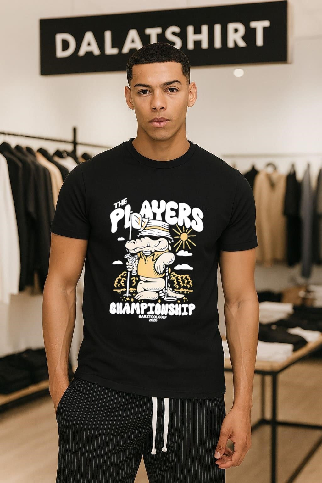 The Players Championship Barstool Golf 2026 Gator Sun - Adult & Kids T-Shirts, Sweatshirts & Hoodies apparel design preview 1