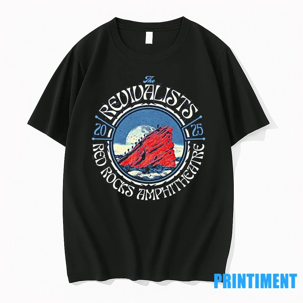 The Revivalists Red Rocks Amphitheatre Tour 2025 - Adult & Kids T-Shirts, Sweatshirts & Hoodies apparel design preview 1