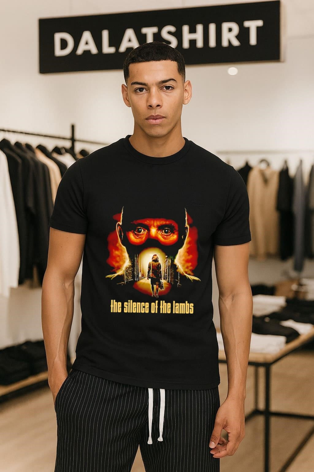 The Silence of Lambs Hannibal Lecter - Adult & Kids T-Shirts, Sweatshirts & Hoodies apparel design preview 1