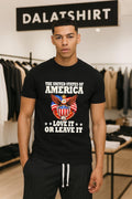 The United States Of America Eagle Love It Or Leave - Adult & Kids T-Shirts, Sweatshirts & Hoodies apparel design preview 1
