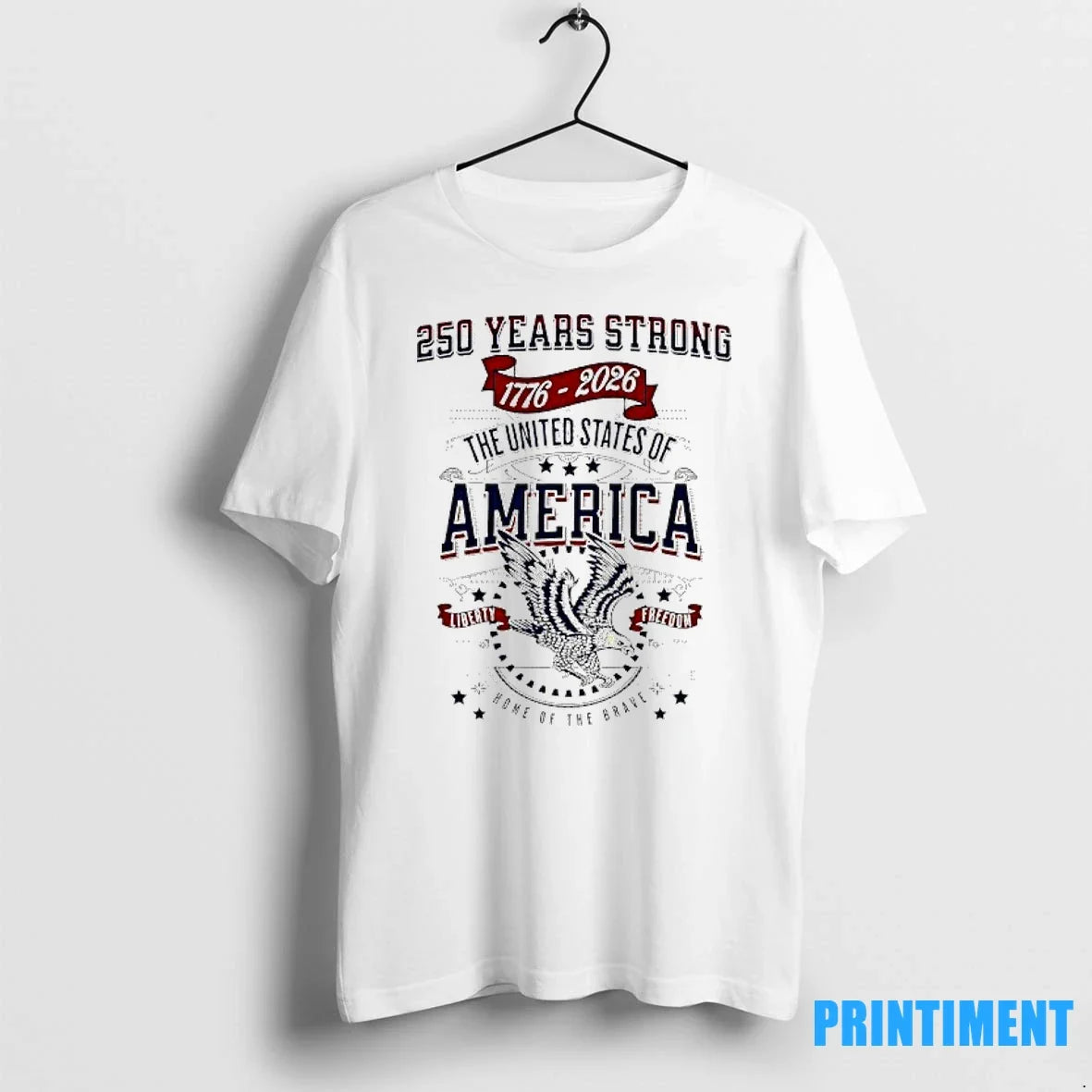 The United States Of America Liberty Freedom 250 - Adult & Kids T-Shirts, Sweatshirts & Hoodies apparel design preview 1