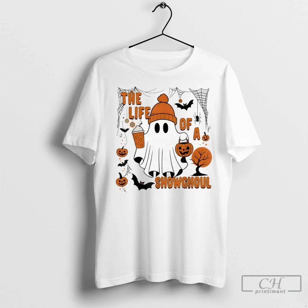 The Life Of A Show Ghoul Boo Halloween - Adult & Kids T-Shirts, Sweatshirts & Hoodies apparel design preview 1