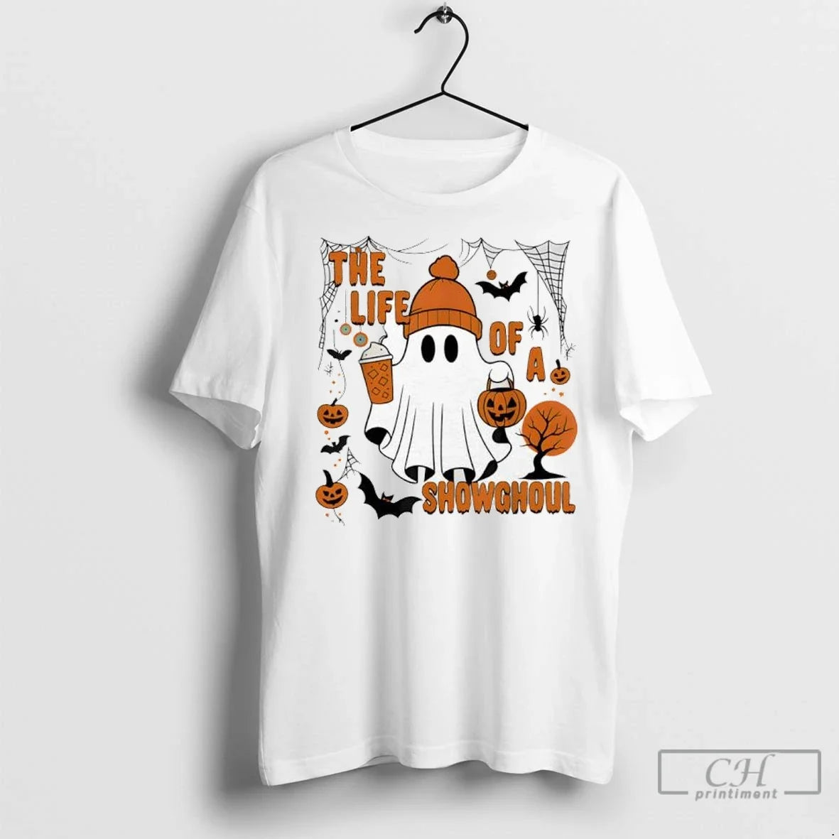 The Life Of A Show Ghoul Boo Halloween - Adult & Kids T-Shirts, Sweatshirts & Hoodies apparel design preview 1