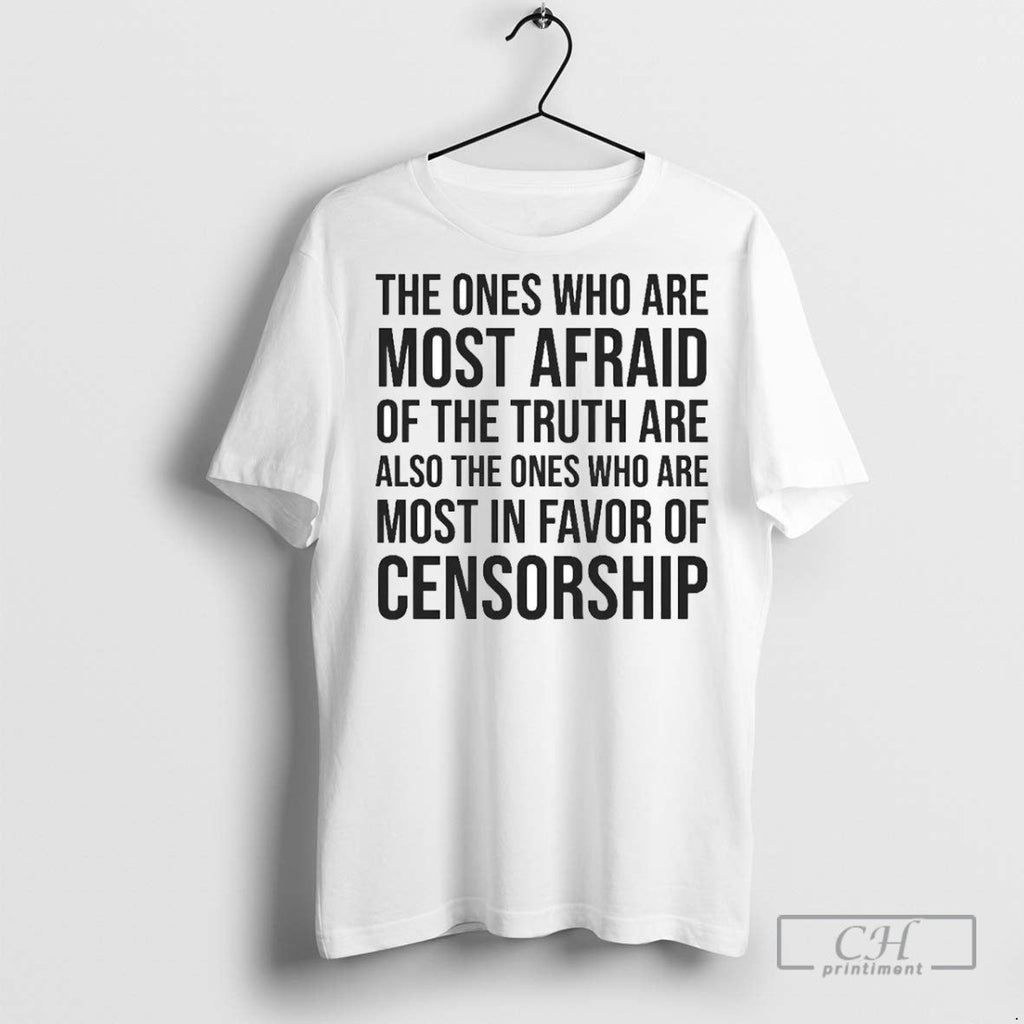 The Ones Who Are Most Afraid Of Truth Also - Adult & Kids T-Shirts, Sweatshirts & Hoodies apparel design preview 1