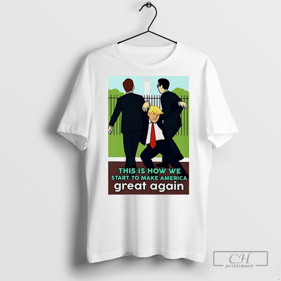 This Is How We Start To Make America Great Again - Adult & Kids T-Shirts, Sweatshirts & Hoodies apparel design preview 1