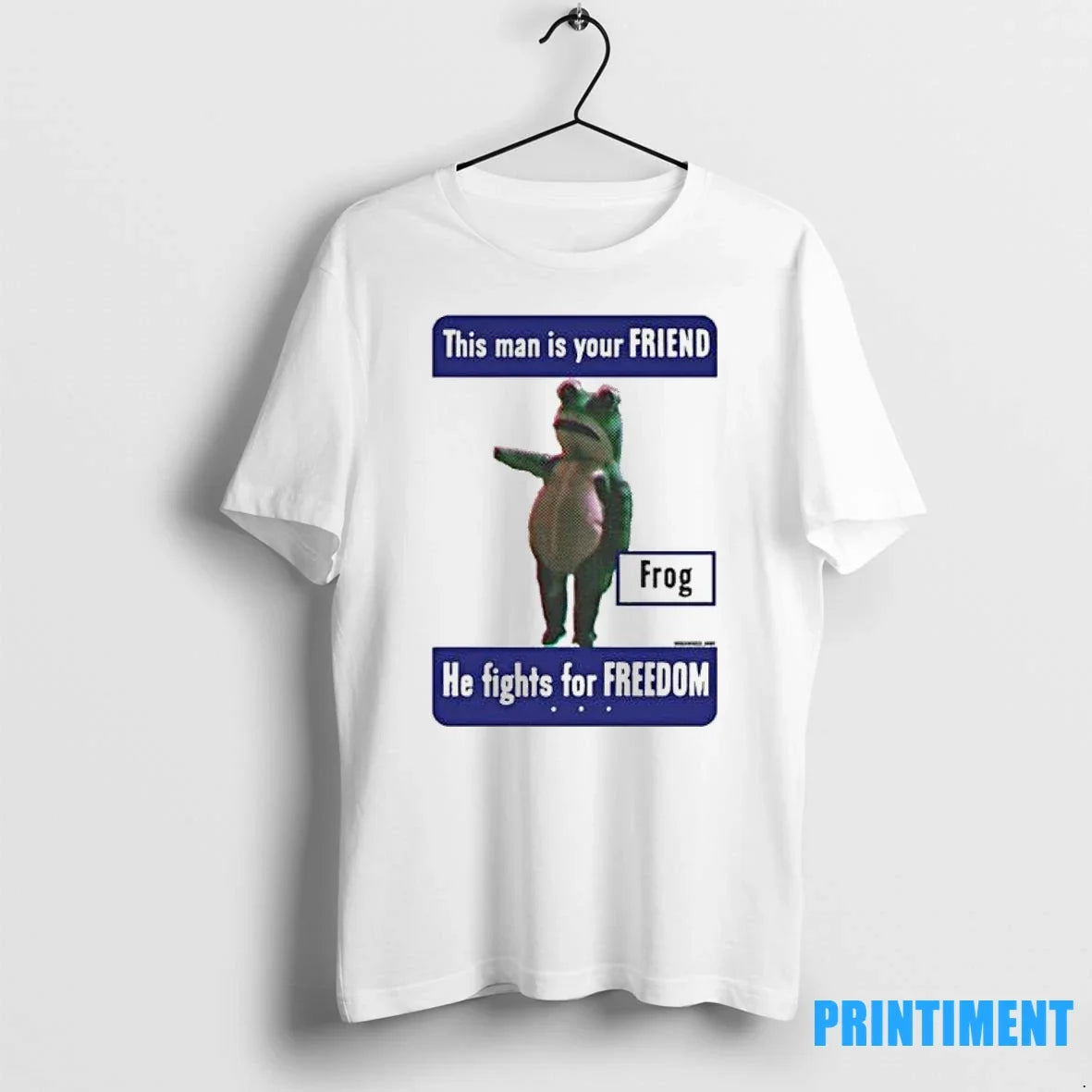 This Man Is Your Friend Portland Frog Anti Ice - Adult & Kids T-Shirts, Sweatshirts & Hoodies apparel design preview 1