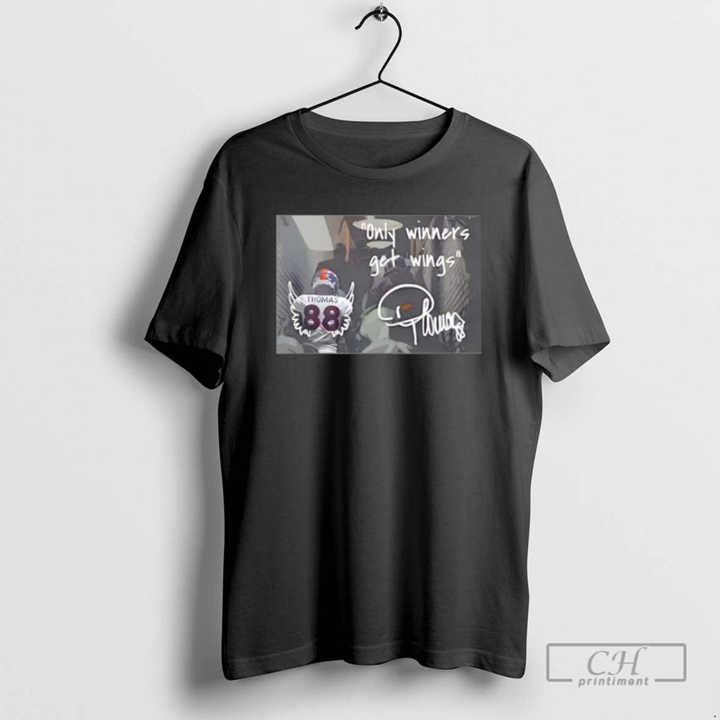 Thomas 88 Only Winners Get Wings - Adult & Kids T-Shirts, Sweatshirts & Hoodies apparel design preview 1